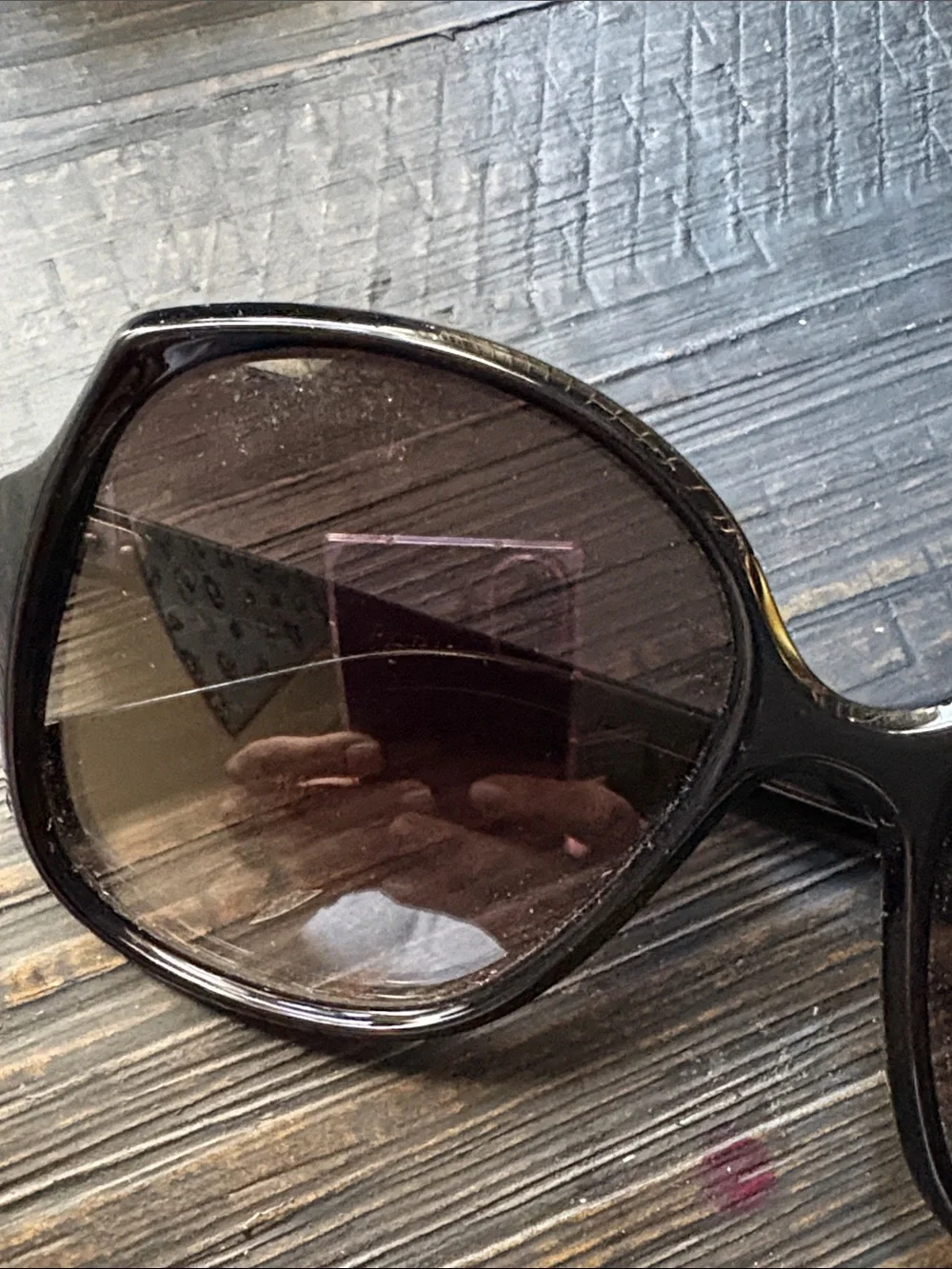 CELINE BLACK OVERSIZED SUNGLASSES CL40172U